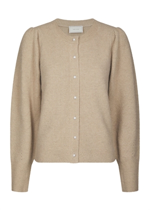 Nuna knit cardigan Warm Grey Neo Noir 